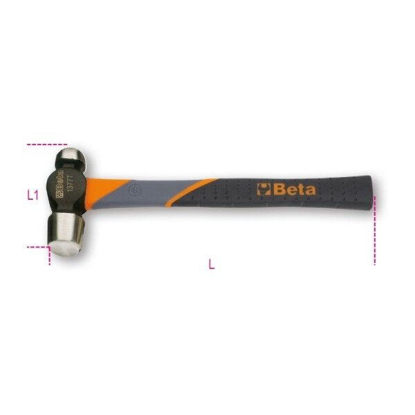 Fiber Saplı Bombe Başlı Çekiç 1377T 570
